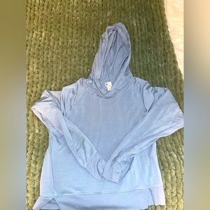 Blue Workout hoodie